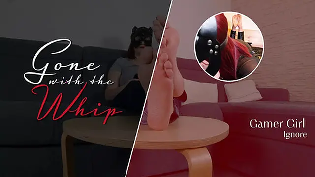 Player ignores Foot Slave during gaming POV