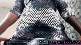 Make love to my luscious ebony booty as I worship your cock🌭 in fishnet lingerie