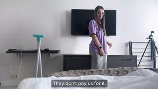 Me get cleaning lady to expose naughty😈 secrets, flaunt assets, and get freaky