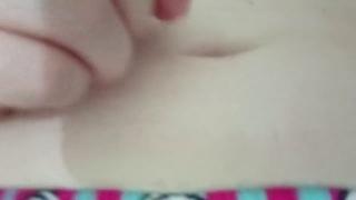 Upskirt on tap, boss babe gets navel-gazey booty