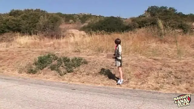 Girl Scout Seduces Her Last Customer by Letting Him Stretch Out Her Tight Sweet Bum