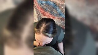 Savage climax🚀 while sucking on a penis🌭
