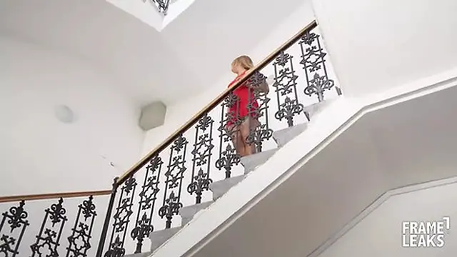 Misha Maver fucked from behind in the woods by Christian Clay