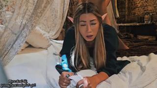 Elf's tight ass🍑 gets ravaged in her lair