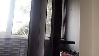 “Big Tits Spill Out Under Brown Dress, Arousing Appetite“