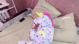 Filthy stepdad gets ravaged by stepdaughter's tight, wet, anal👌 abyss!
