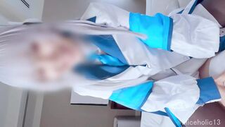 Blue Archive Noa Cosplay Teasing with Sweetly Sadistic Talk