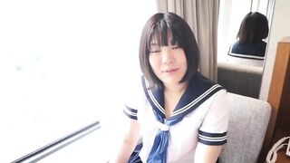 Ravishing 18-year-old Asian sex kitten gets pounded mercilessly by thick white cock🍆