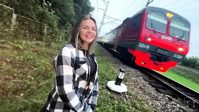 Rail slicked before the train arrived