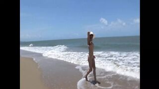 Flesh-wet on the shore