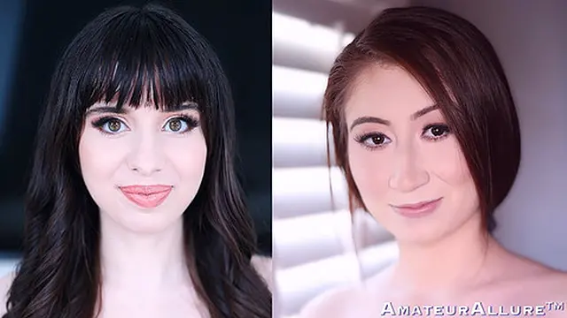 Amateurs Alison Fields and Ava Davis Enjoy a Rough Ride