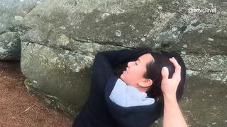 ASIAN GIRL CRAVES FOREST FUCK!