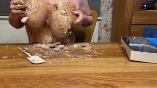 I Rub Whipped Cream Dongs Against My Bouncy Boobs Until Orgasmic Bliss Part 2