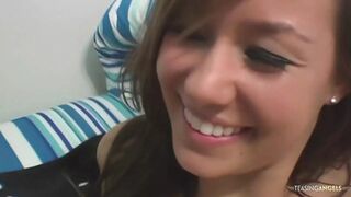 Camera brings brunette's bedroom wet, pounded mercilessly, extra juicy, raw pussy✌