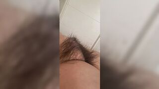 lover records my hairy wet slit, it drives him wild