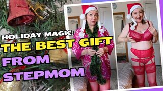 Dick🍆-Warming Break: Step-Mom’s Festive Surprise for Her Step-Son