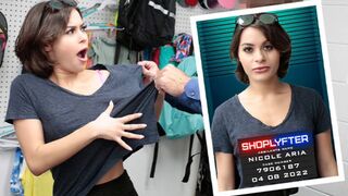 Rich Whore Nicole Aria Gets Nailed for Sticky Fingers