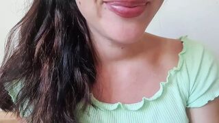 Your German sweetie sucks your cock🍆 like a trained pro, deepthroat JOI fantasy come true