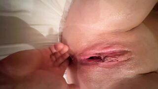 Greasy skin, breasts, and vagina🌮️ rub