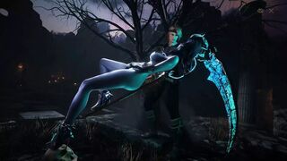 Harpy hooks up with knight for massive cock🍆-scythe rodeo slam