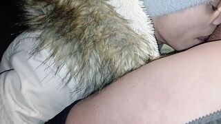 Lesbian lovers get their lesbian tongues deep throated, hidden from prying eyes