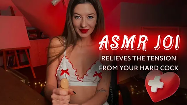 ASMR JOI  Your Nurse Sucks Your Hard Cock🌭 and Makes You CUM HARD with Handjob  Amy Haze
