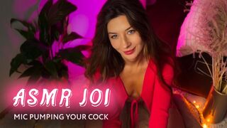 Feeding your fetish: brunette babeAmy's filthy oral😜 delight, cock🌭-crushing mic action