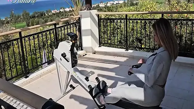 Hot Trainer Gets Rough!