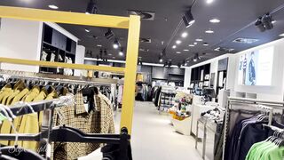 Barely Legal Vixen Offers Spicy Street BJ & Handie Amidst Shoppers