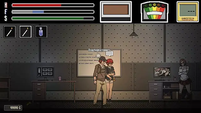 my assistant girl watches me drive away a flying ghost &mdash;  filling her pussy🌮️ with cum