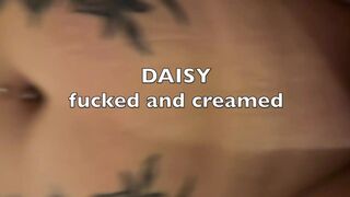 Daisy Fucked and Cummed In Eyes