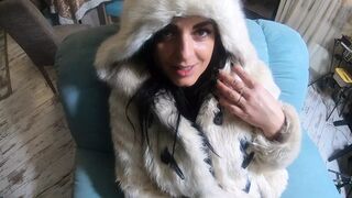 Fur-Covered Face Fornication with Uggs 208