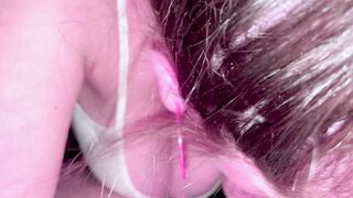 Daddy's Big Dickdoll Receives a Cumshot