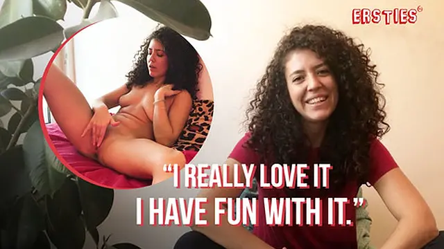 Ersties - Hot Italian Mary B Fingers Her Wet Pussy For the First Time On Camera