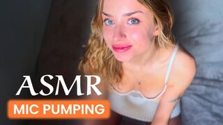 Blonde Lissa Piccola ASMR Mic Pumping for Cum