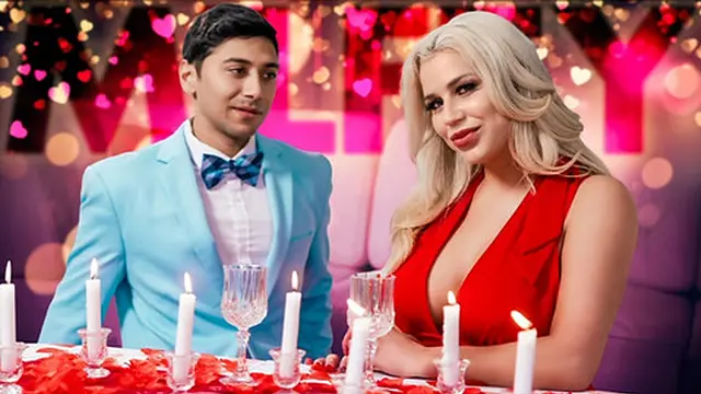 Stepson Takes Stepdad's Place: A Sexy Family Affair on Movie Night