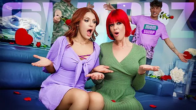 milf Temptation: Elise and Samantha Fucked by Desperate boyfriends on Valentine’s Day