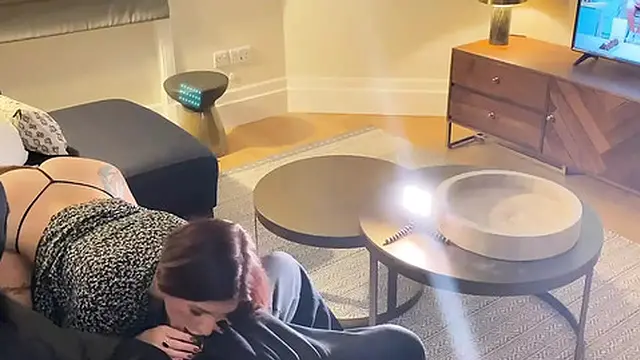 Bold Bbw Sofa Seduction!