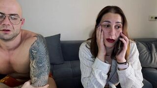 Wife's Secret🤫 Affair: Fucks Neighbor Until Husband's Late Return