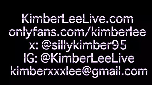 Kimber Lee Girl BJ with Cum Facial!