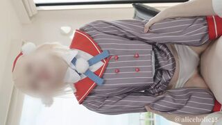 VTuber idol performing multiple cream ploys till conception