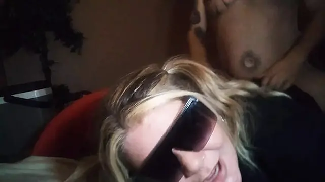 Cuckold hubby watches as the newcomer pleasures me