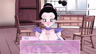 Dual Reality F**k & Tease: Goku's Spousal Encounter