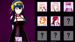 Casting Lust: Yor Forger's Hot Filming Session