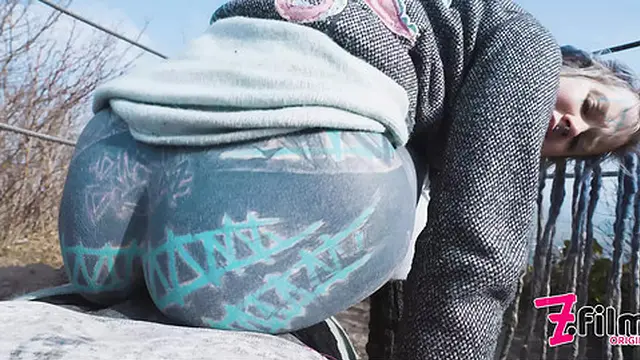 Tattooed Pair Caught in Wild Anal👌 Sex on Ruins