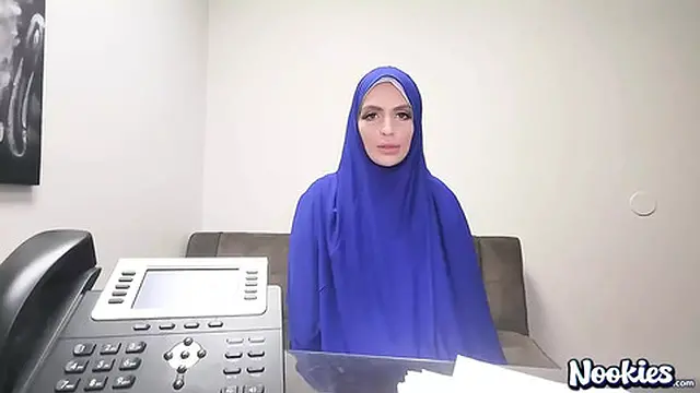 Hijab Fantasy - What Does She Do for Her Greencard? Hijab Girl Fucked