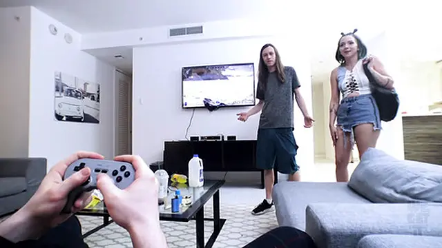 Squirting saved my stepbrother: video game addiction intervention by Riley Jean