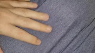 Neighbor Fondles My Massive Bare Breasts