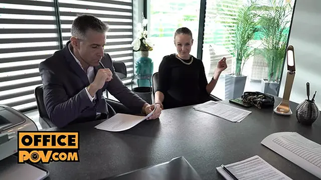 Screwing Your Cute Petite Office Ebony Romy Indy