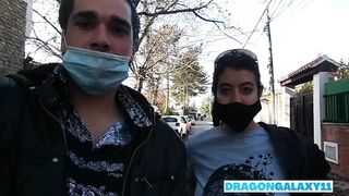 STREET BJ: LOADS OF CUM SWALLOWED PUBLICLY